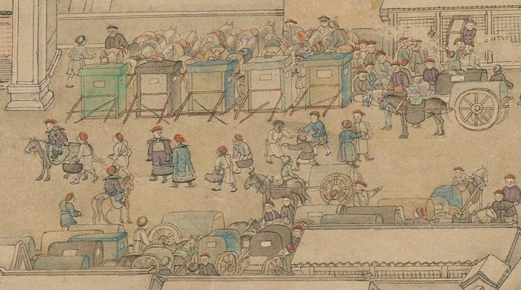 《京師生春詩意圖》的家具分析